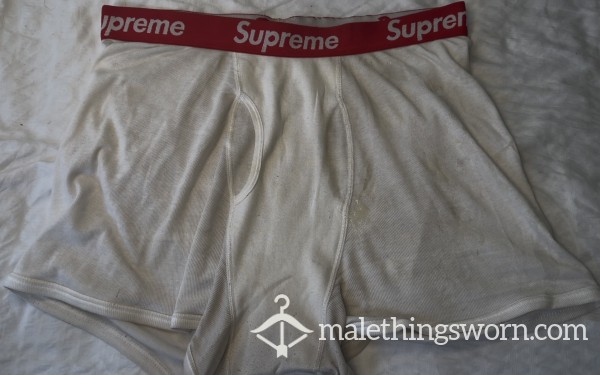Supreme Boxers Dirty Used C*m Rag