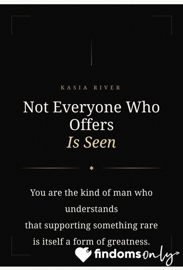 Not Everyone Who Offers Is Seen