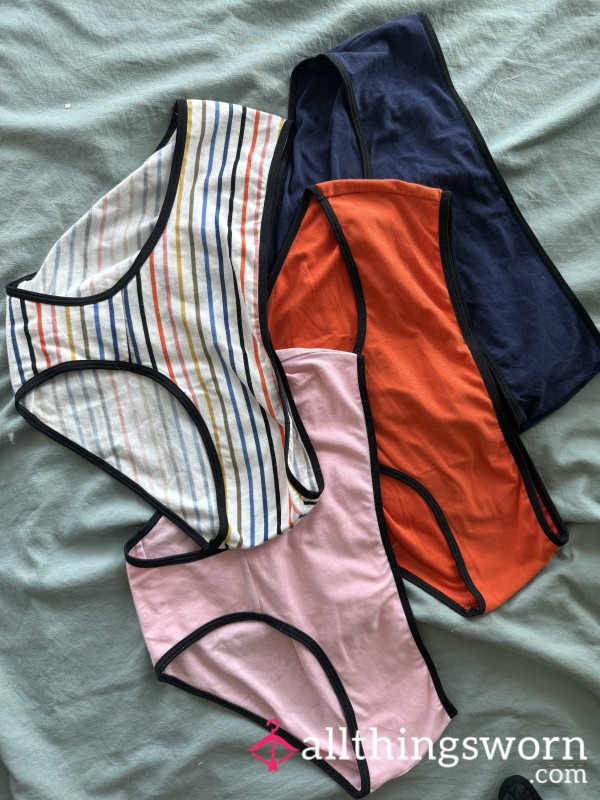 Surprise !! 🩷 Cotton Fullback Panties 🩷 2 Day Wear Incl.