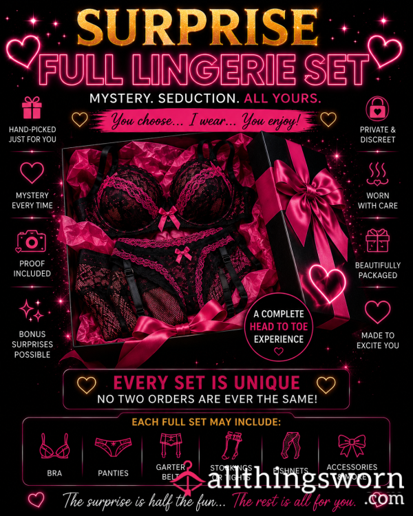 SURPRISE FULL LINGERIE SET