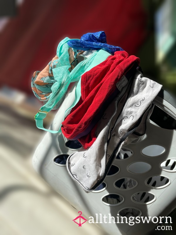 Surprise Hamper Panties - Random Pair From Fat Princess’s Dirty Laundry