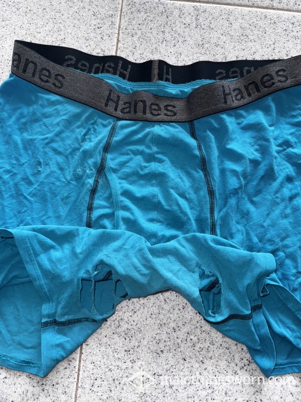 Sweat C*m Soaked Used Underwear