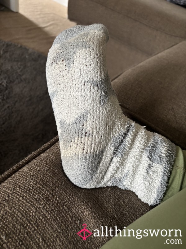 Sweat Filled Fluffy Socks 🧦