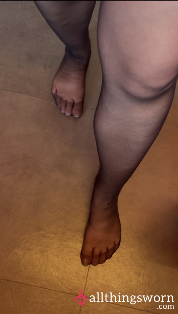 Sweat Footprints From My Tights