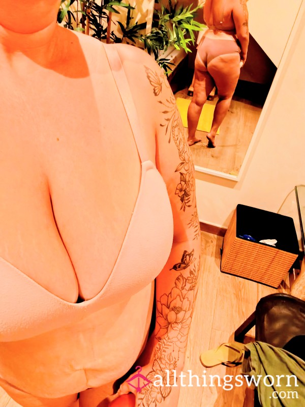 Sweat Kissed Bra & Panties 😜