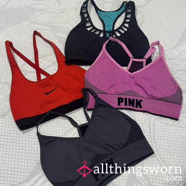 Sweat Set: 4 Worn Sports Bras – Scented & Sealed