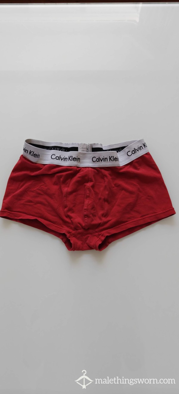 Sweat-Soaked Calvin Kleins – Size M – Fresh From The Gym