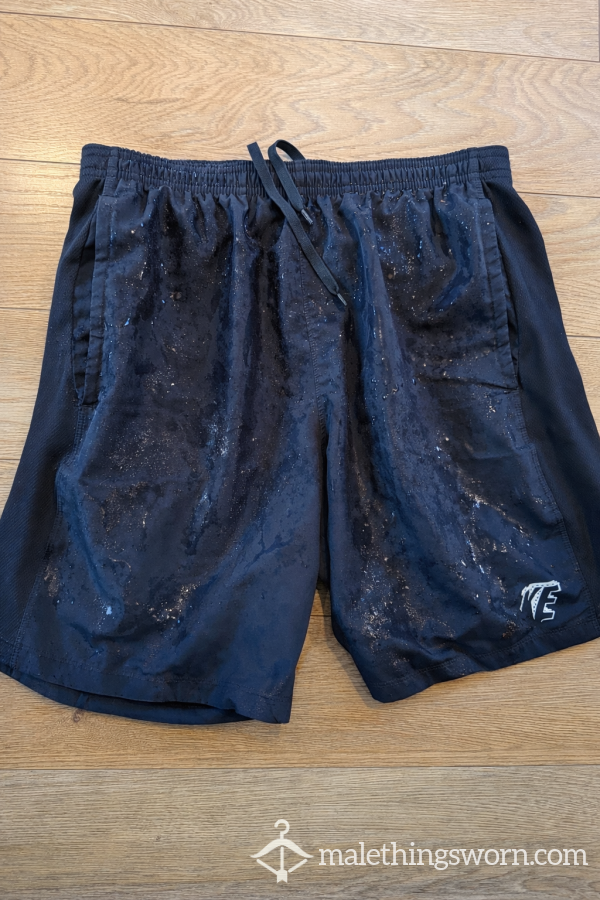 Sweat-Soaked Nike Shorts – Medium – After A Brutal 10K Run 🏃‍♂️💦