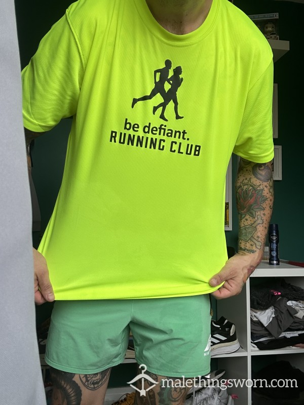Sweat Soaked Running Tshirt