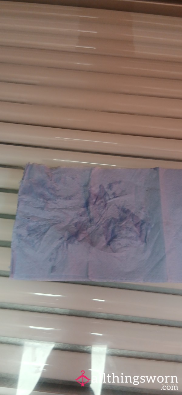 Sweat Soked Paper Towel