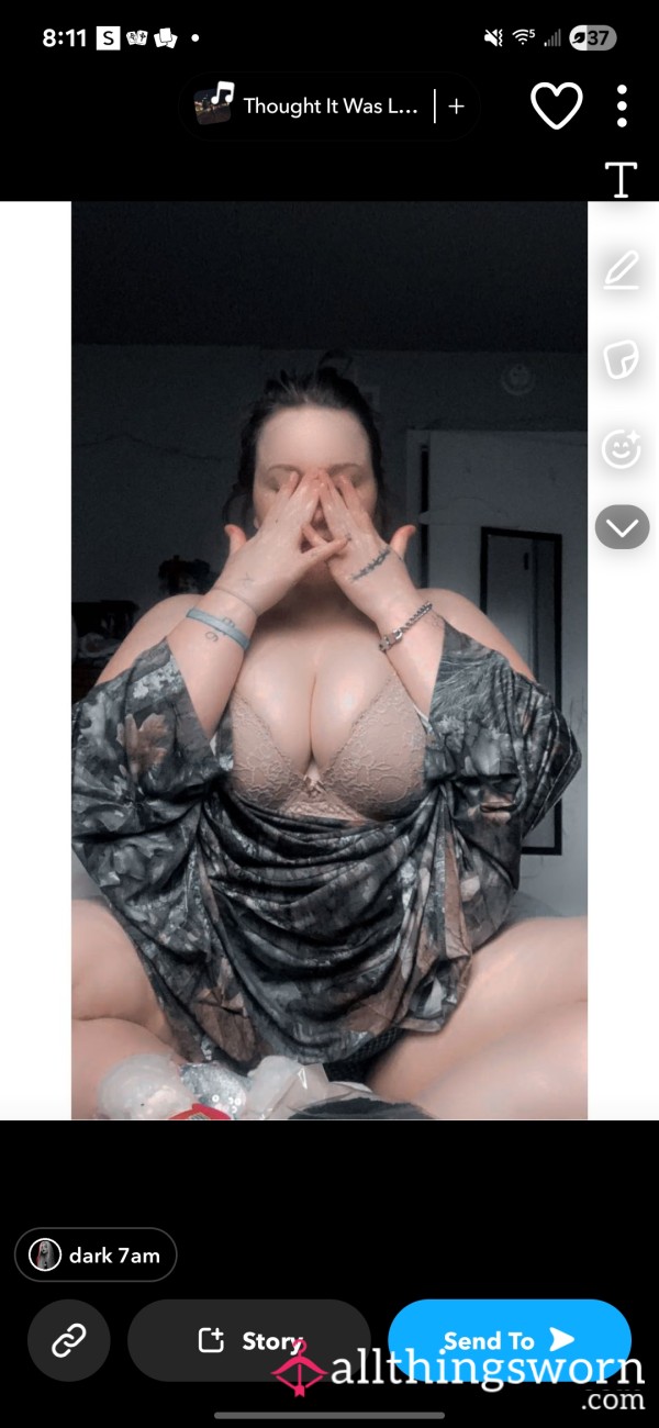 Sweated In Bra