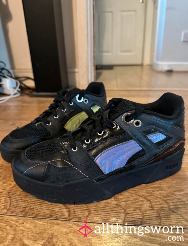Sweating Trainers Used For Gym