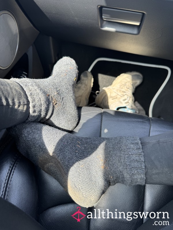 Sweaty 25k Hike Socks