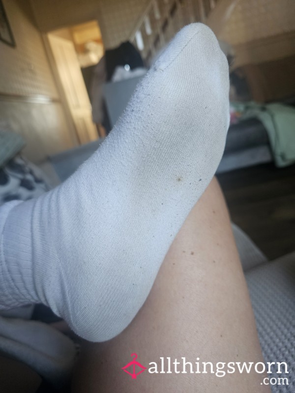 Sweaty Adidas Gym Socks