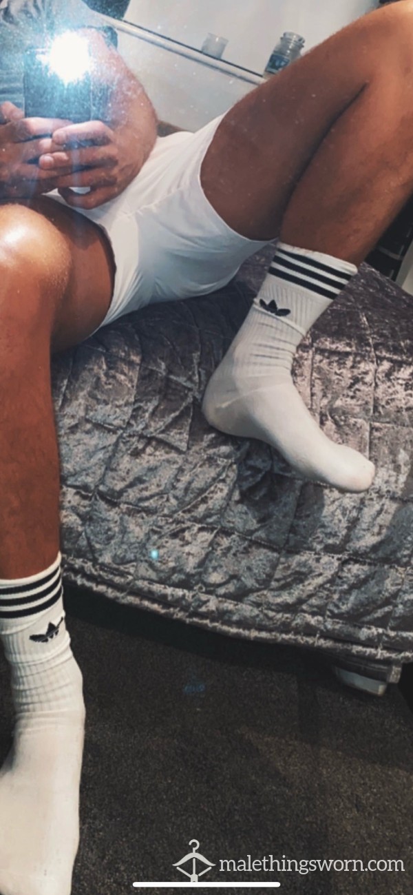 Sweaty Adidas Socks