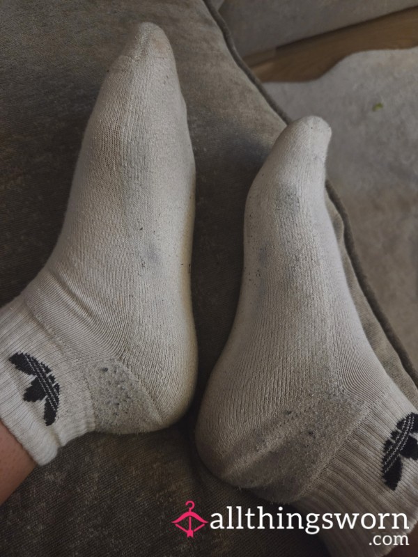 Sweaty Adidas Socks