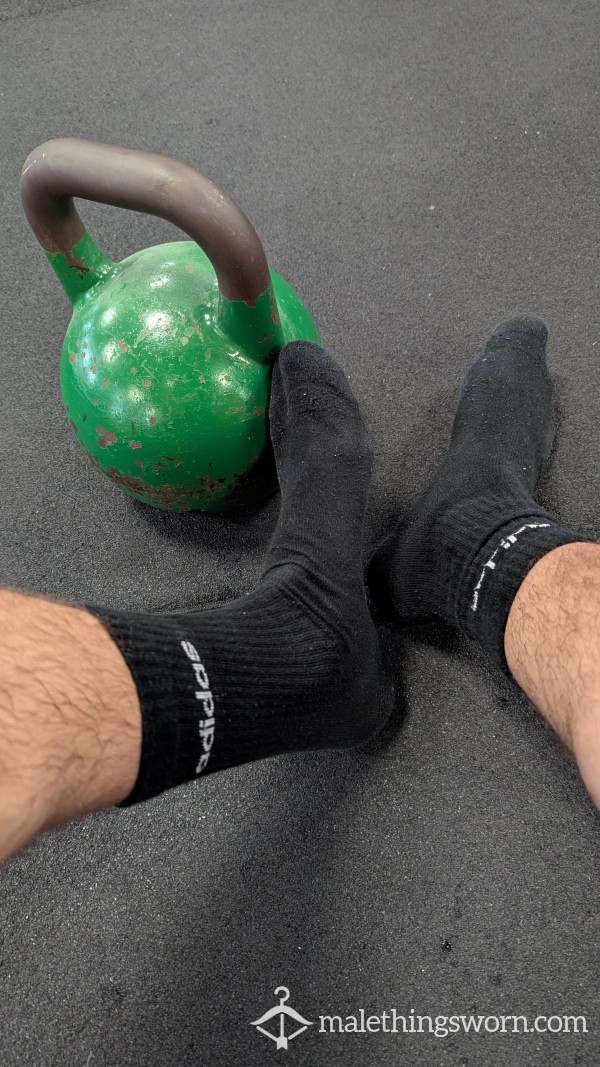 Sweaty Adidas Socks After Gym
