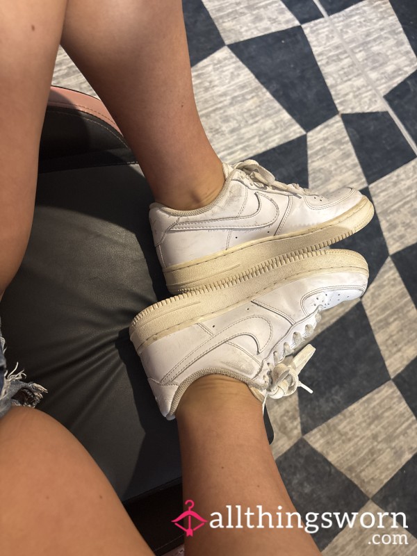 Sweaty Air Force Ones