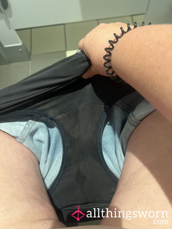 Sweaty And C*m Stained Panties