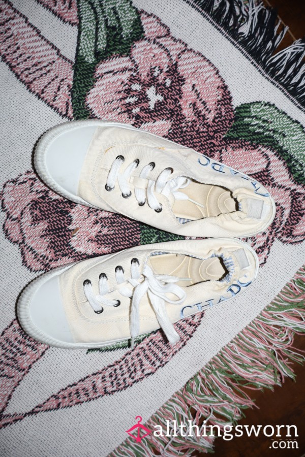 Sweaty And Sandy Preppy Chaps Slip On Sneakers