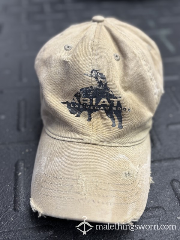 Sweaty Ariat Hat