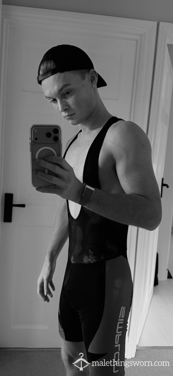 Sweaty Bib Cycling Shorts, Worn On A 15 K Bike Ride