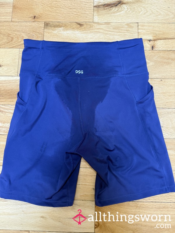 Sweaty Biker Shorts From A 4-Mile Run