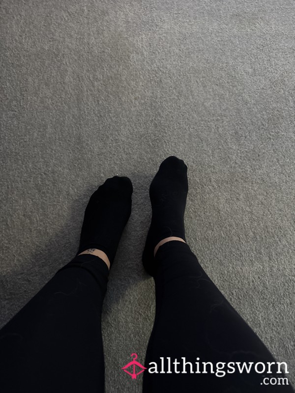 Black Ankle Socks