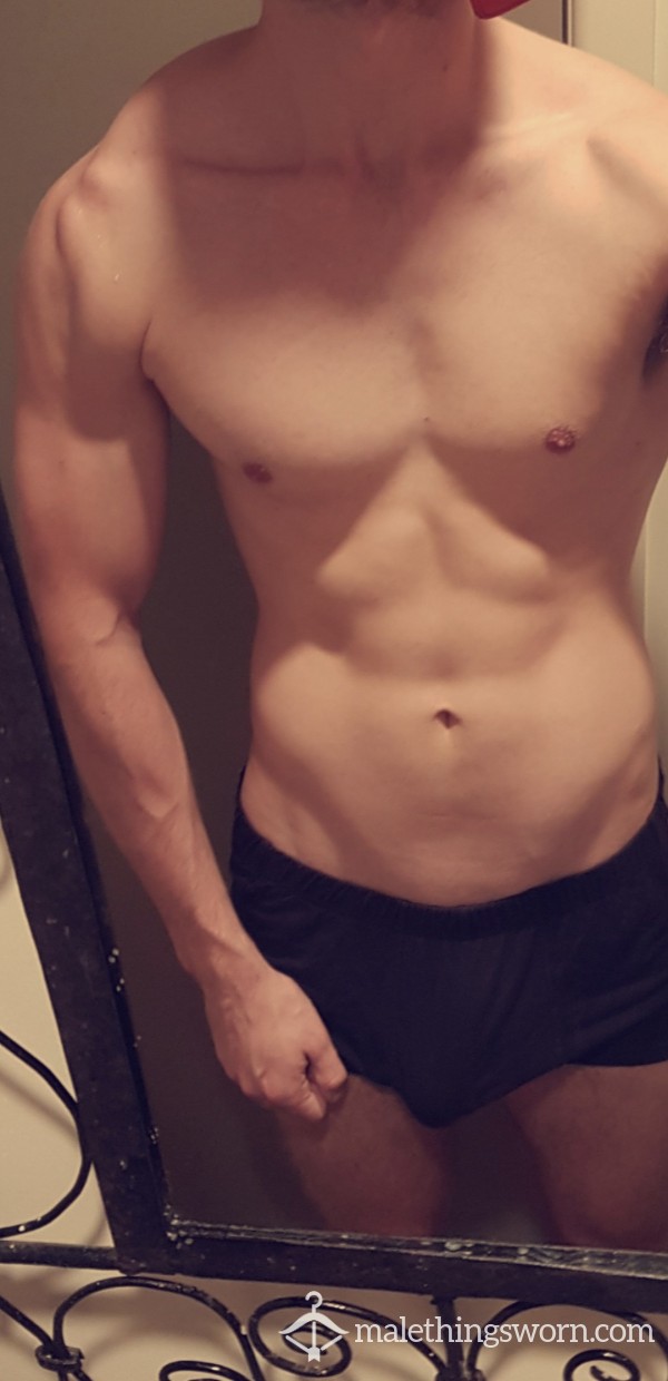 Sweaty Black Rugby Jocks