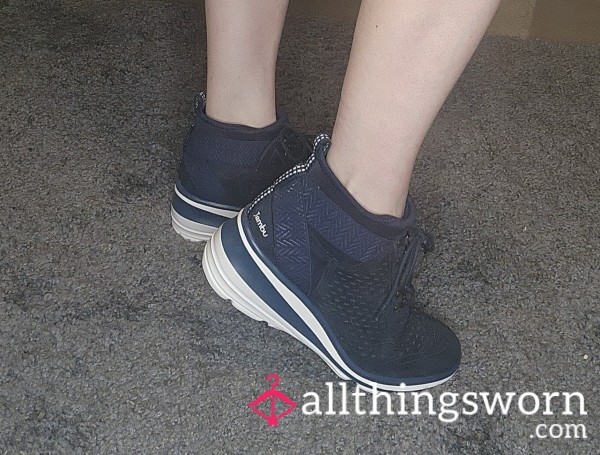 Sweaty Black Shoes