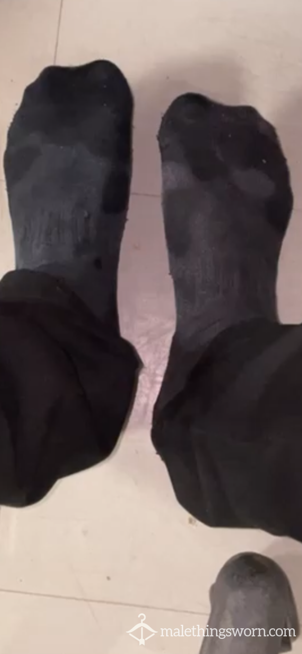 SWEATY BLACK SOCKS