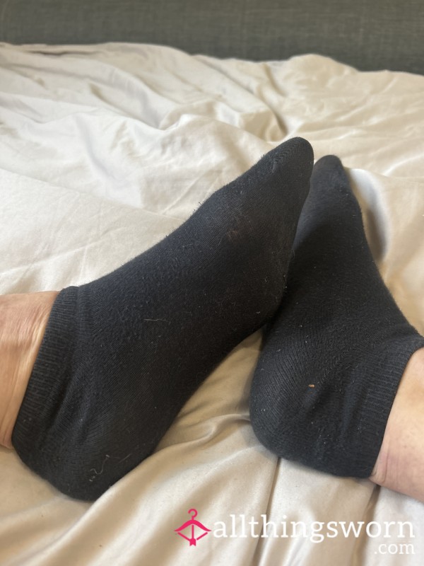 Sweaty Black Socks