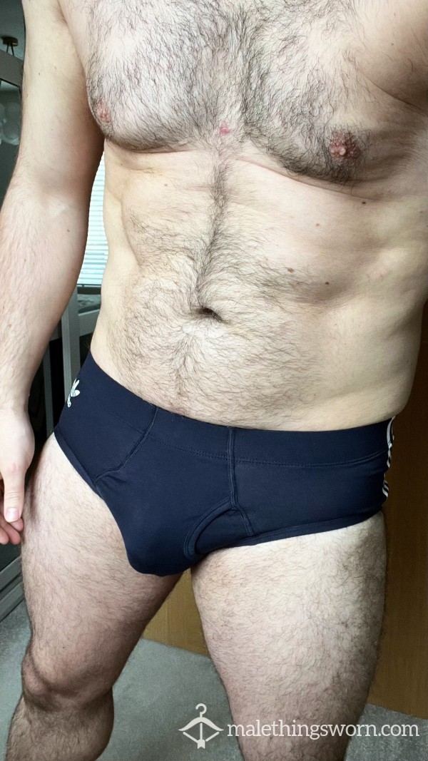 Sweaty Blue Adidas Briefs