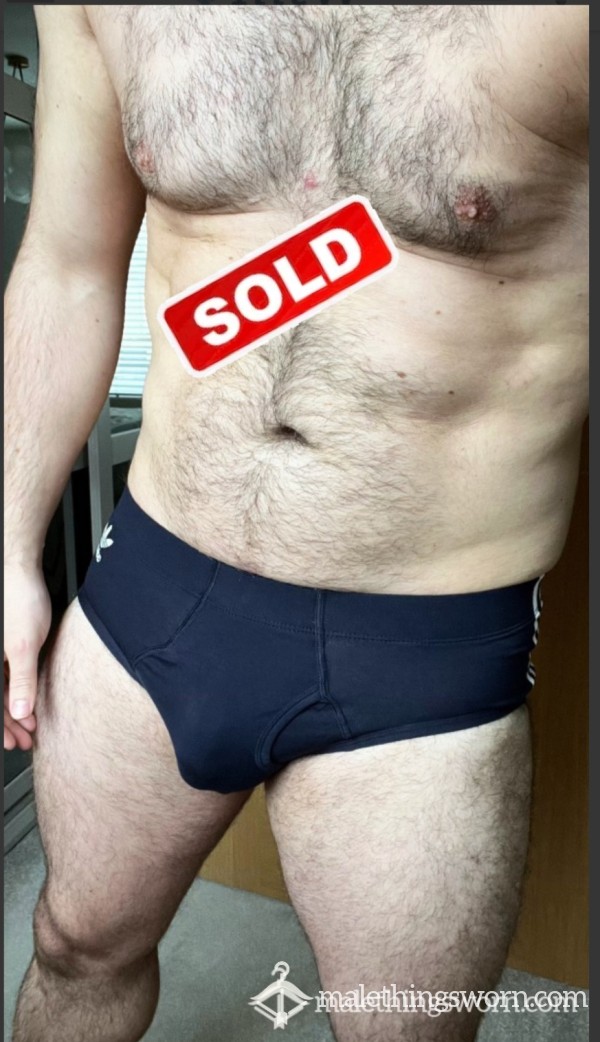 (SOLD)Sweaty Blue Adidas Briefs