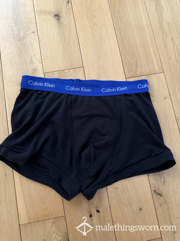 Sweaty Calvin Klein Boxers - Blue (M)