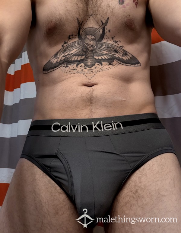 Sweaty Calvin Klein Briefs