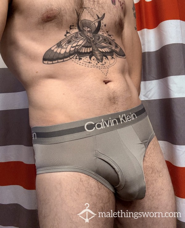 Sweaty Calvin Klein Briefs