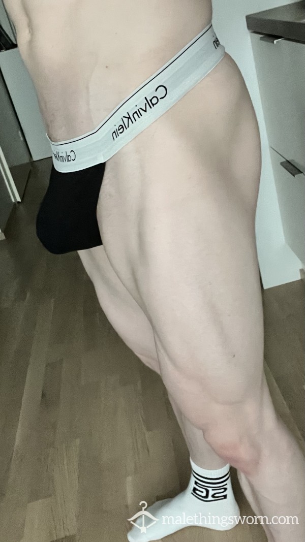 Sweaty Calvin Klein Thong