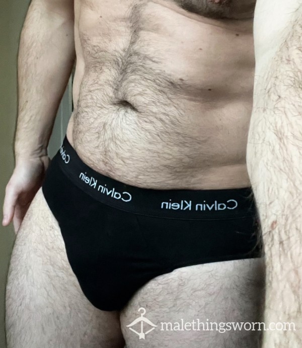 Sweaty CK Briefs Post Spin