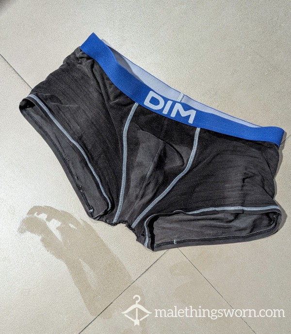 Sweaty DIM Boxers – Worn Out, Ripped & Fresh Off A Workout