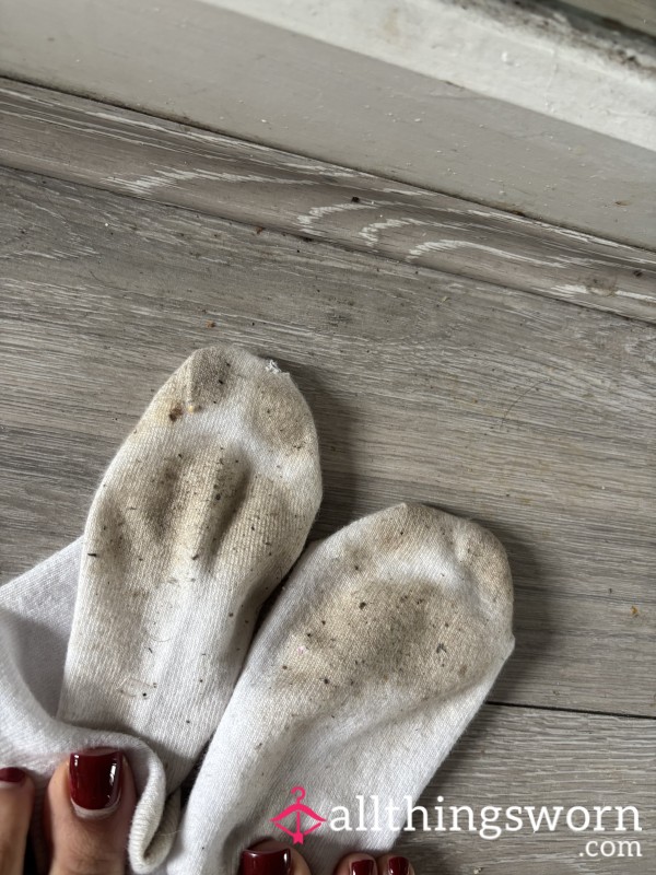 Sweaty, Dirty Ankle Socks