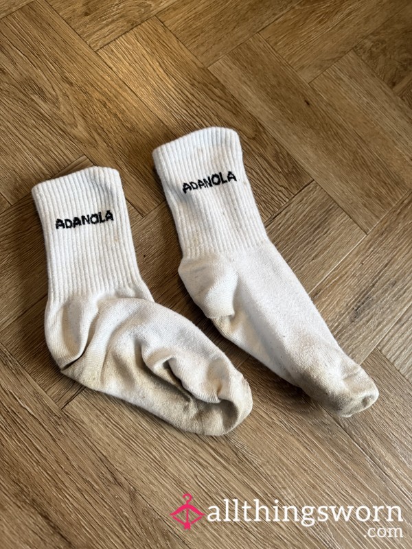 Sweaty Dirty Running Socks