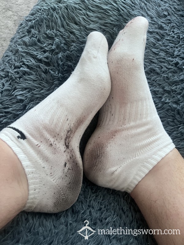 Sweaty Dirty Nike Socks