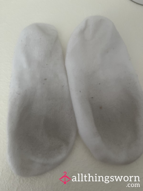 Sweaty, Dirty Socks After A 12 Hour Shift