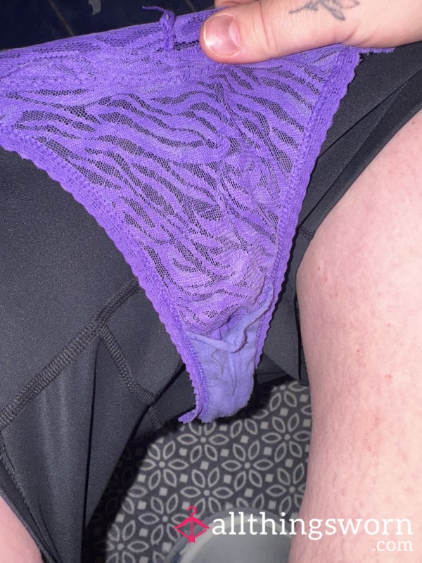 Sweaty Early Morning Gym Panties