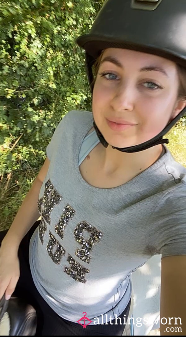 💦🥵Sweaty Equestrian Riding T-shirt
