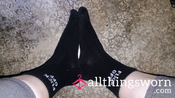 Sweaty F Off Socks