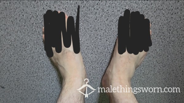 Sweaty Feet After A Long Walk