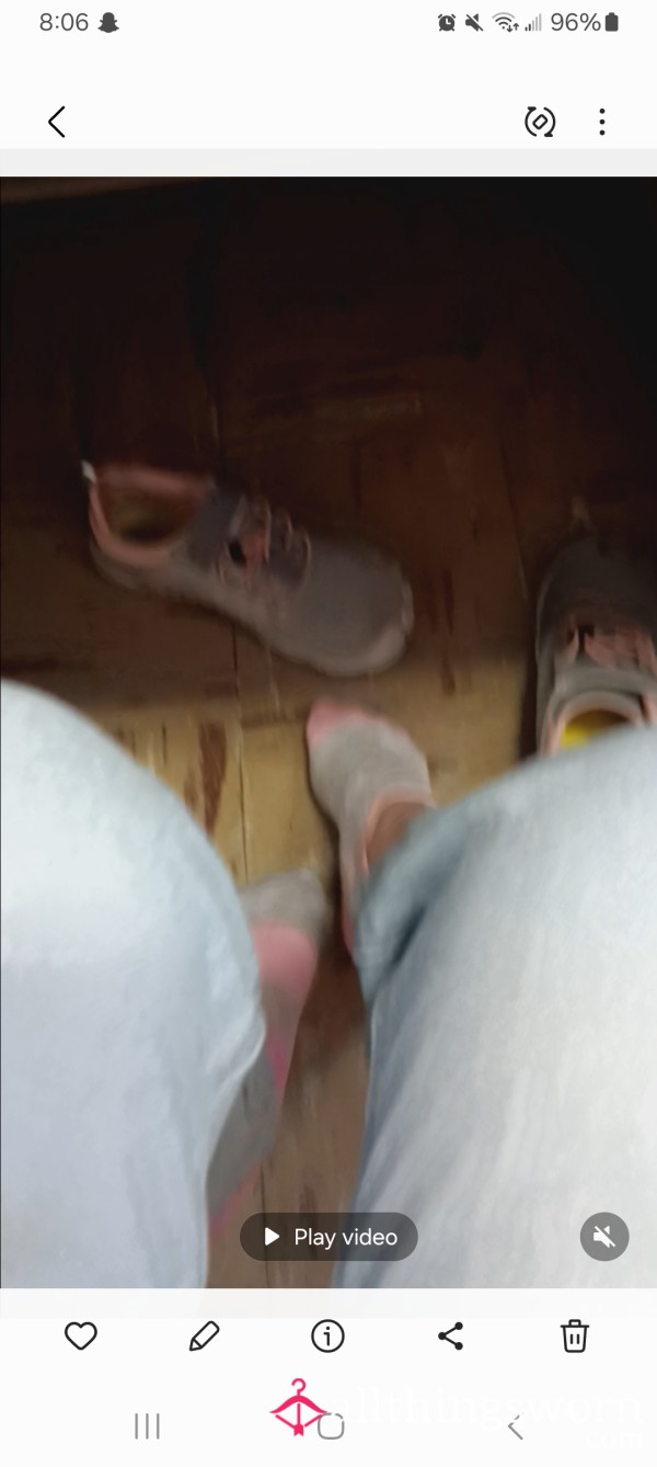 Sweaty Feet At Work