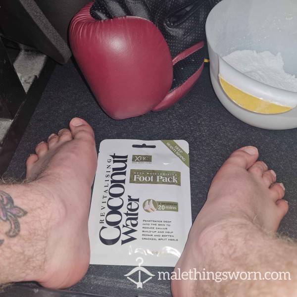Sweaty Feet, Foot Mask Treatment!!